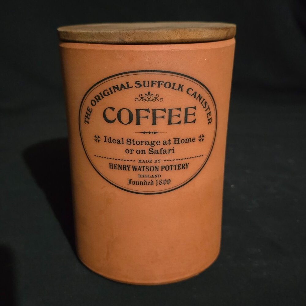 Henry Watson The Original Suffolk England - Coffee Canister